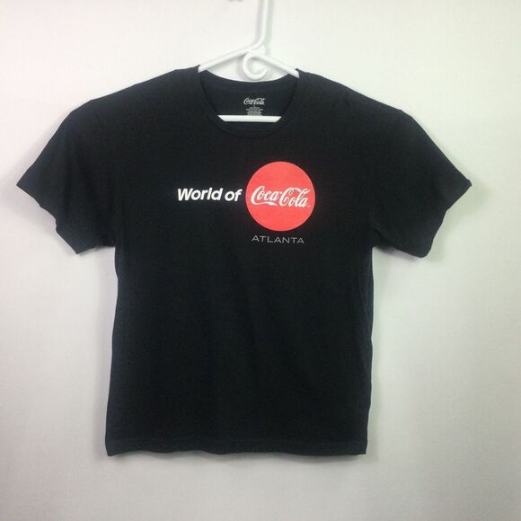 Coca Cola Other - World of Coca-Cola Atlanta T Shirt Mens Size L Black Tee Graphic Logo Unisex